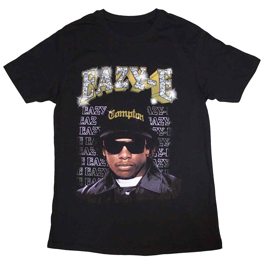 EazyE - Compton Heren Tshirt - Zwart
